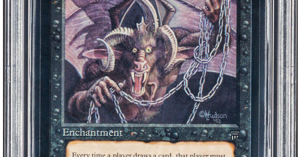 Magic: The Gathering: Chains of Mephistopheles Auction At Heritage
