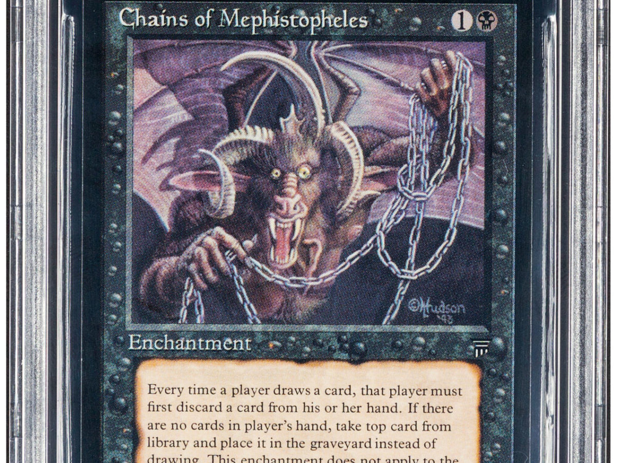 Magic: The Gathering: Chains of Mephistopheles Auction At Heritage