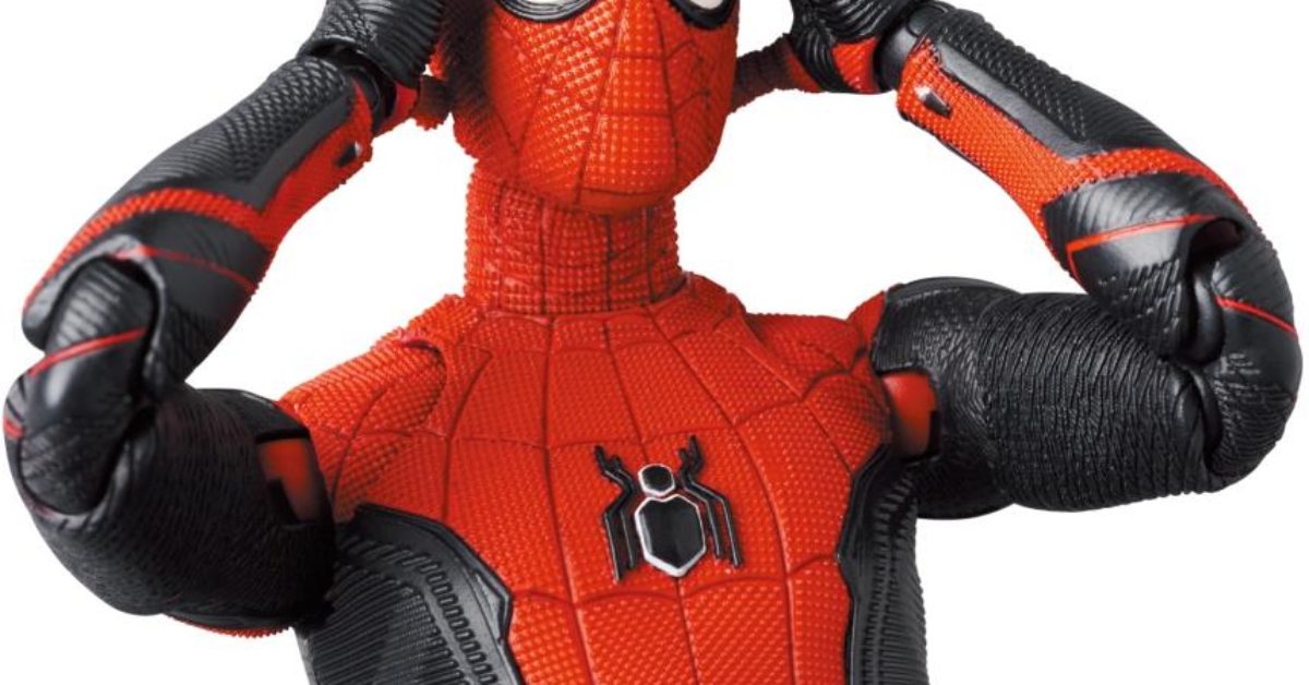 Spider-Man Dons His Upgrade Suit from No Way Home with MAFEX