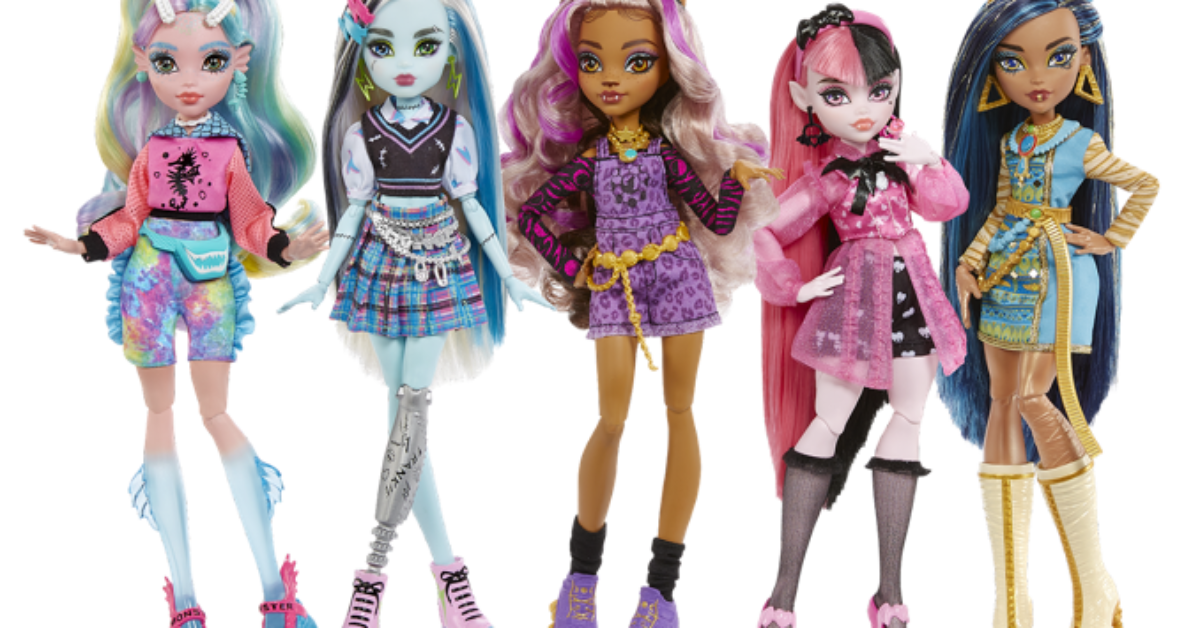 Monster High Gets Fangtastic Reboot with New Dolls Biting in October