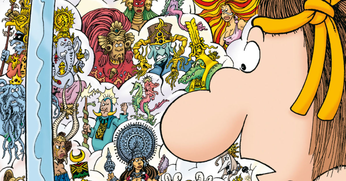 Gods Against Groo by Sergio Aragonés & Mark Evanier - Vimarsana News