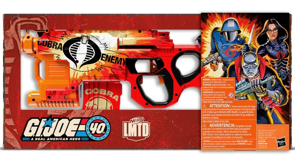 Nerf Sharp92 Retro Blaster – Hasbro Pulse