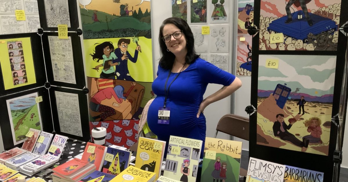 Rachael Smith Publicizes Glass Half Empty, at MCM London Comedian Con Rachael Smith Publicizes Glass Half Empty, at MCM London Comedian Con