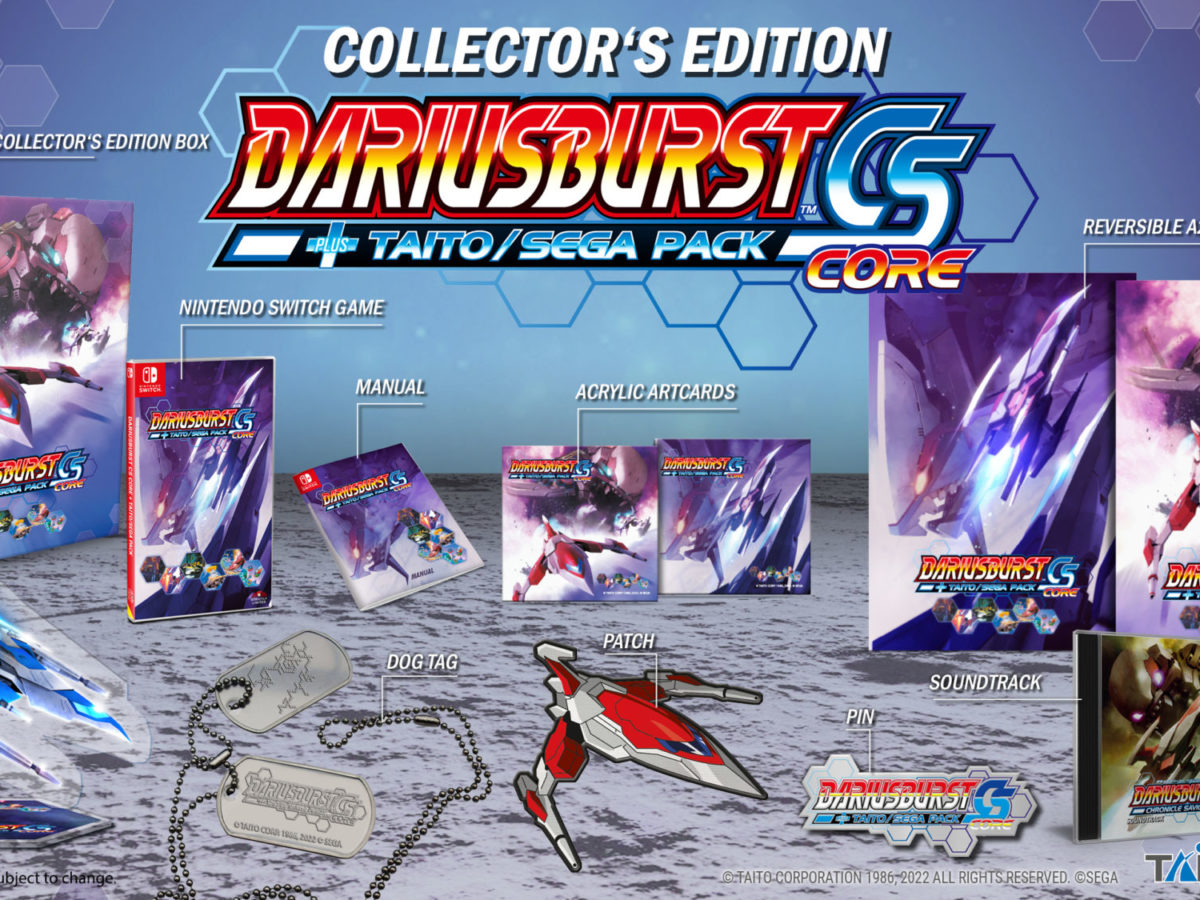 SW Dariusburst CS Core+Sega Pack 欧州限定 新品 Dariusburst-CS-Core-Pack-
