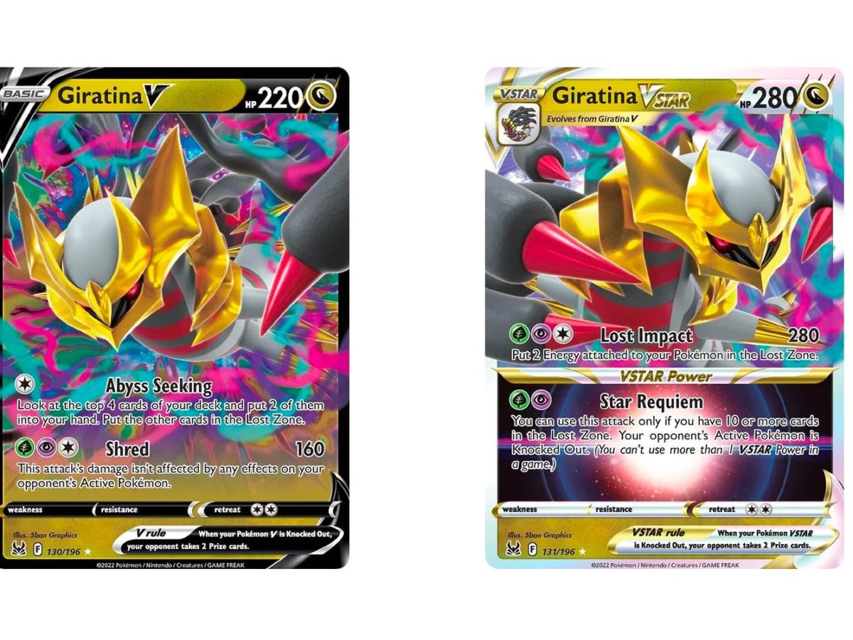 Giratina-V-ASTRO / Giratina-VSTAR (131/196), Busca de Cards