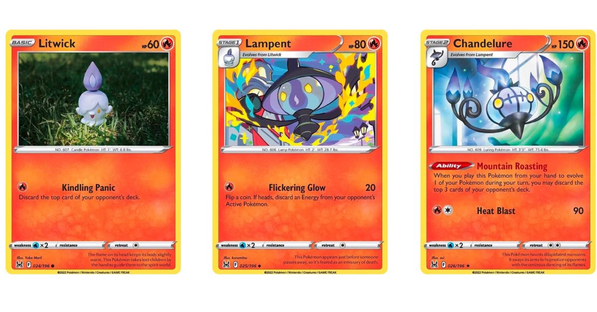 The Cards Of Pokémon TCG: Lost Origin Part 3: Litwick Line