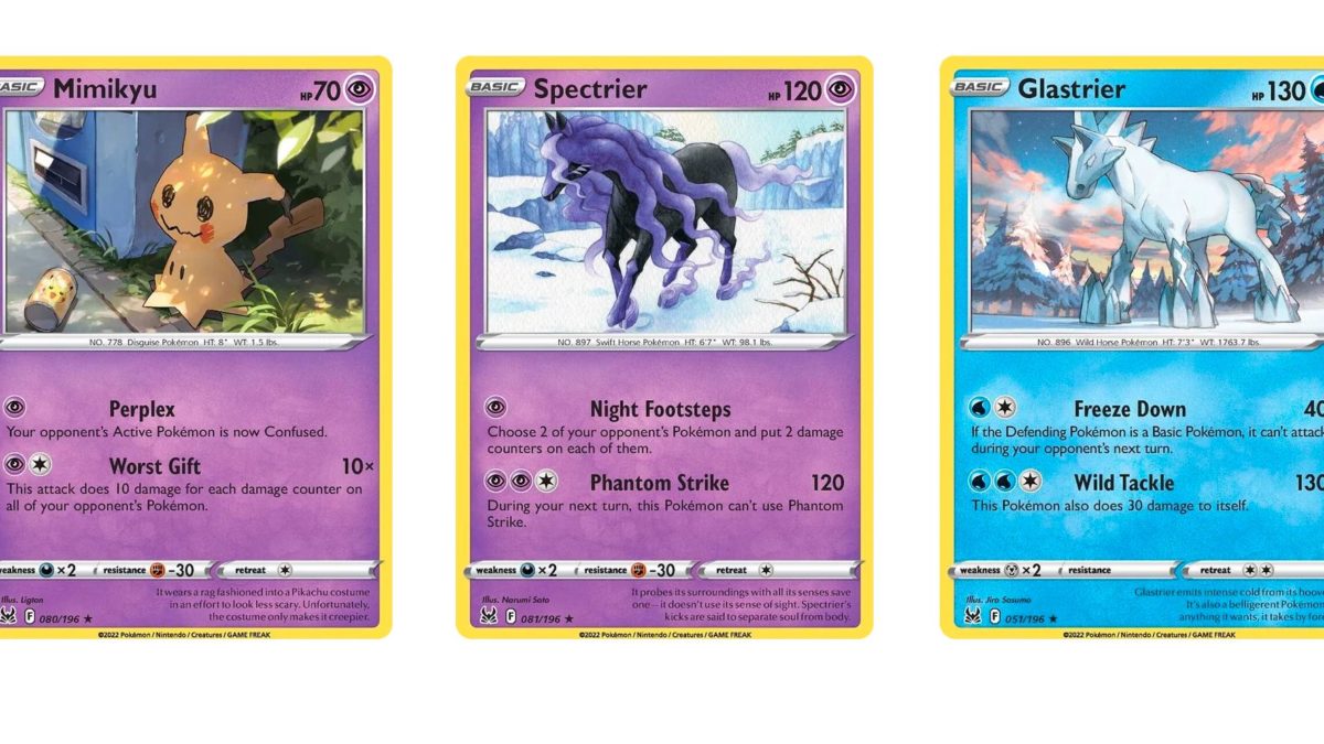 The Cards Of Pokmon TCG: Lost Origin Part 13: Mimikyu & Spectrier