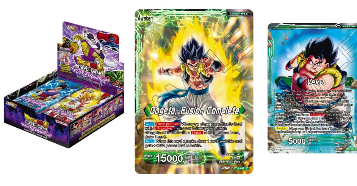Dragon Ball Super Previews Fighter's Ambition: Gogeta Leader Dragon Ball Super Previews Fighter's Ambition: Gogeta Leader