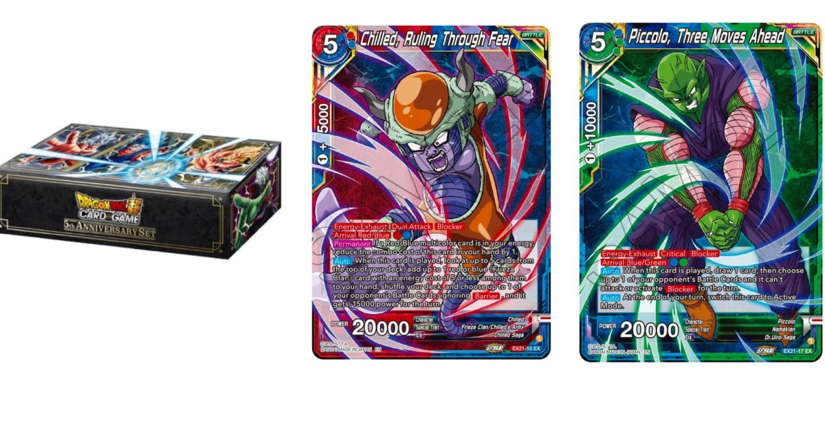 Dragon Ball Super Previews 5th Anniversary Set: Chilled & Piccolo - Vimarsana News