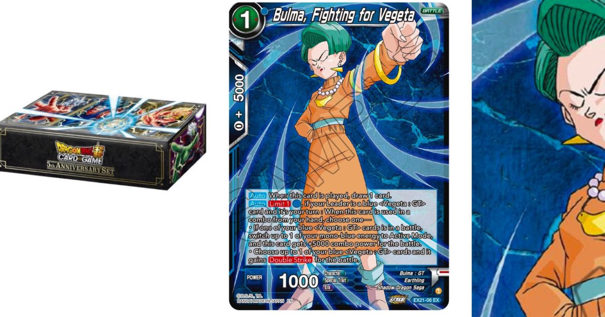 Dragon Ball Super Previews 5th Anniversary Set: GT Bulma