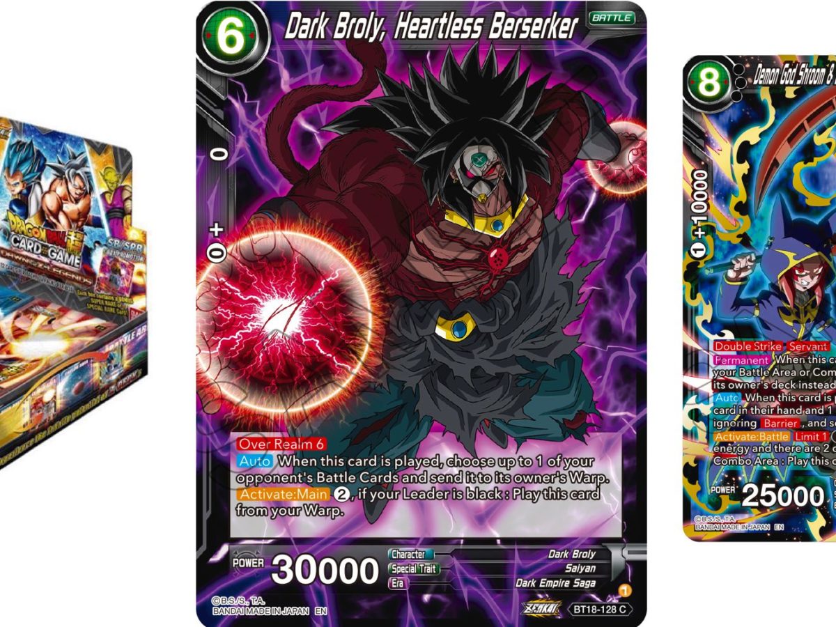 Dragon Ball Super Previews Dawn Of The Z-Legends: Dark Broly Dragon Ball Super Previews Dawn Of The Z-Legends: Dark Broly