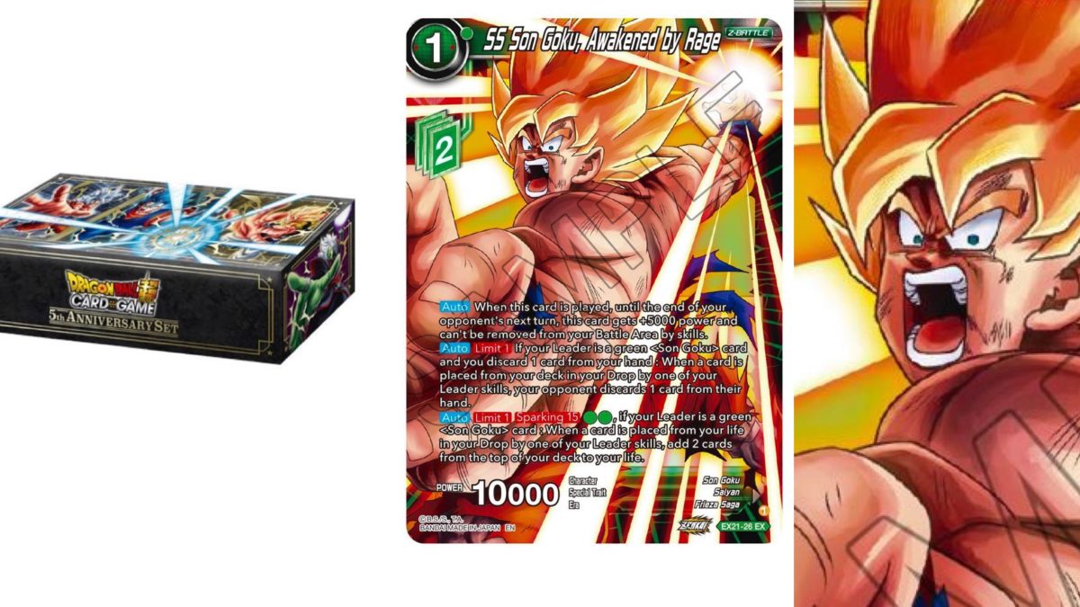 Dragon Ball Super Previews 5th Anniversary Set: SS Goku