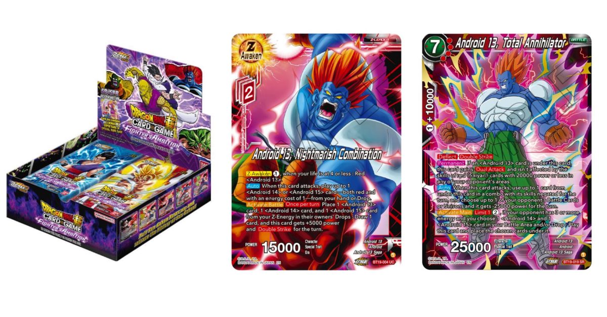 Dragon Ball Super Previews Fighter's Ambition: 13 Z-Awaken & SR - Vimarsana News