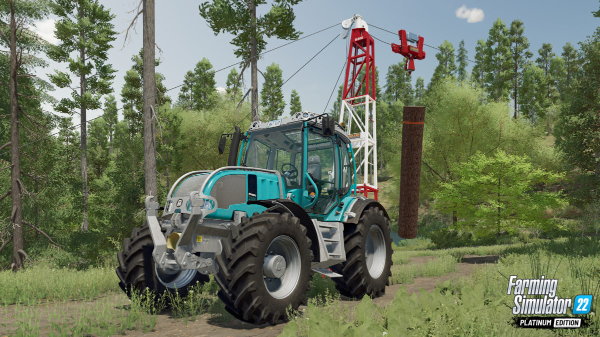 Farming Simulator 22 Platinum Edition and Expansion Announced