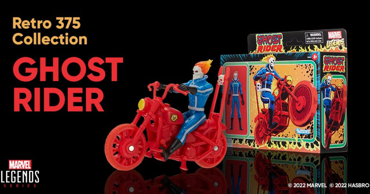 Ghost Rider Puts The Petal To The Metal With Hasbro's Retro 375 Line