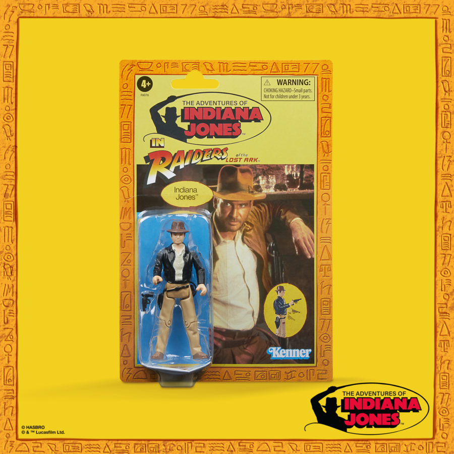 Indiana Jones Classic 1980s Kenner Retro Figures Return to Hasbro