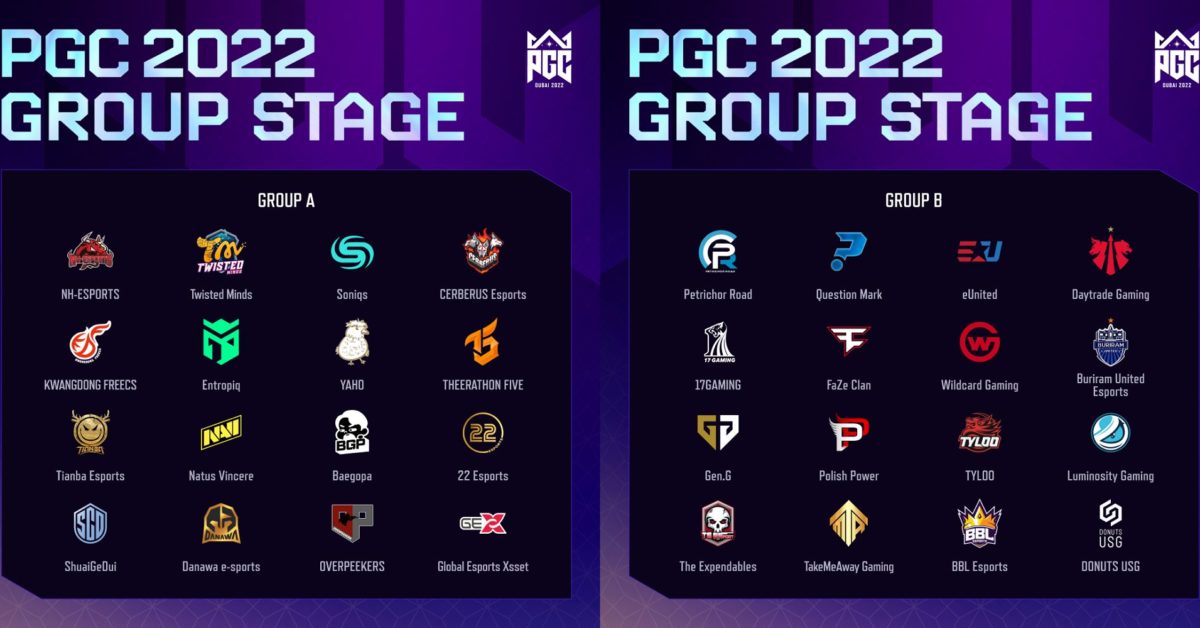 PUBG Global Championship 2022 Announces Participating Teams - Vimarsana News