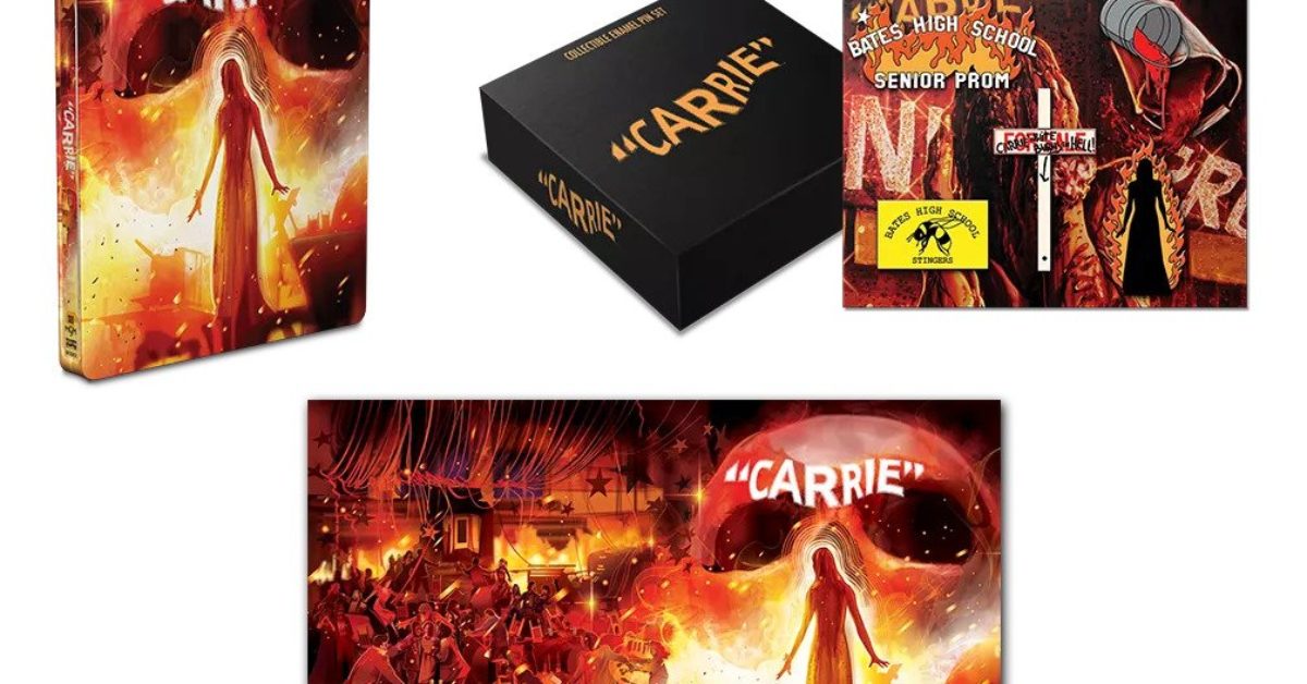 Carrie Gets 4K Blu-ray Steelbook From Scream Factory In December