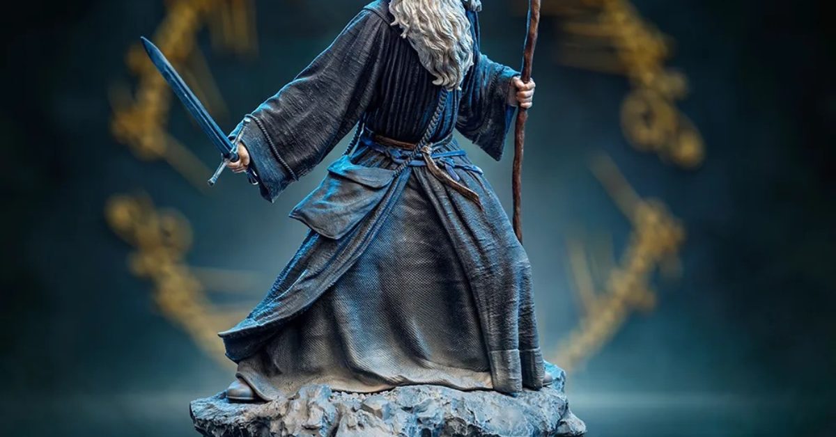 Lord of the Rings Gandalf Stands His Ground with Iron Studios