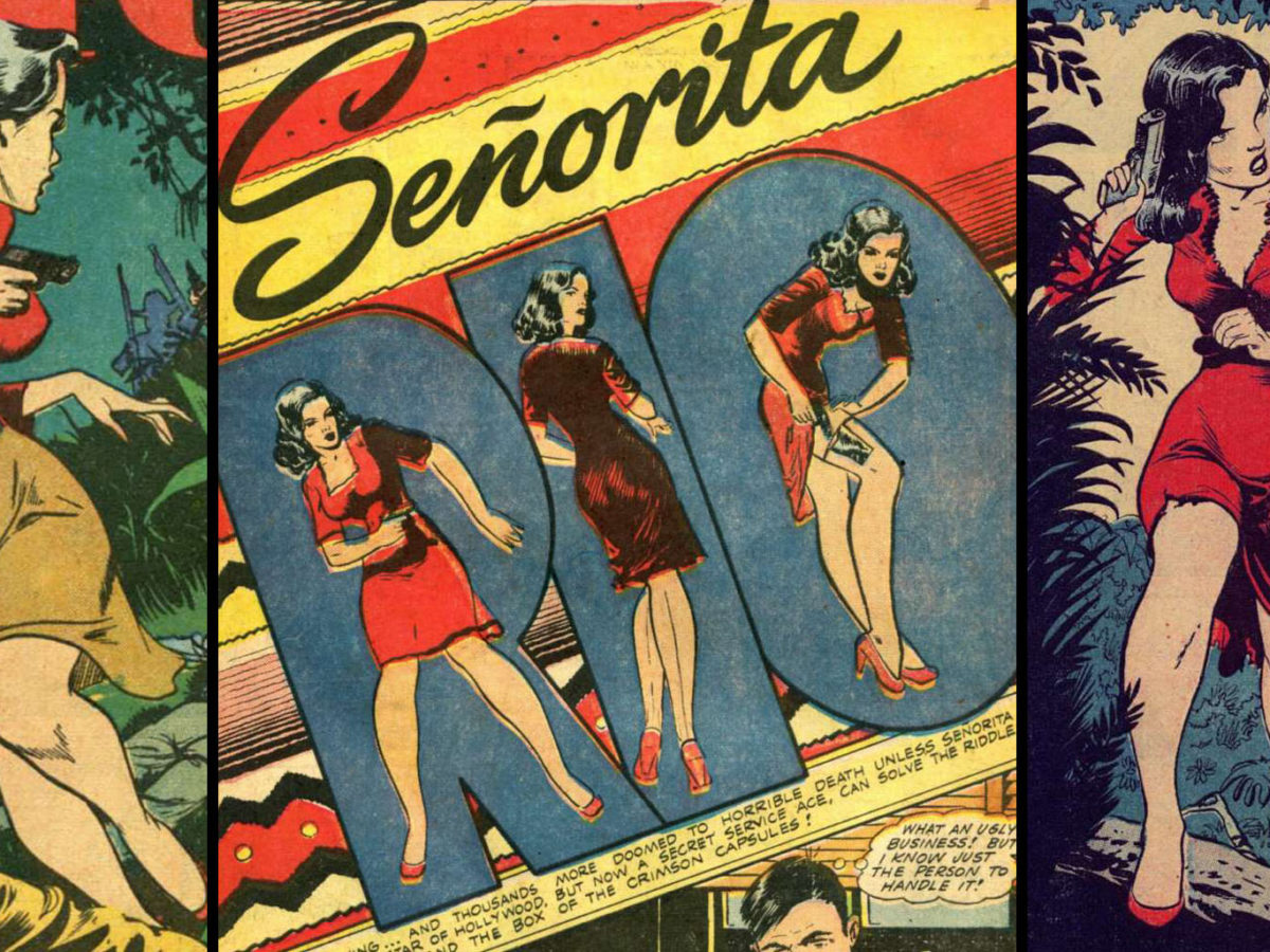 1920s Vintage Porn Comics - Lily RenÃ©e's SeÃ±orita Rio from WWII-Era Fiction House, Up for Auction