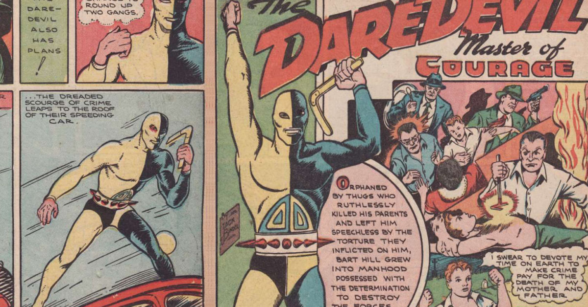 First Appearance of Daredevil in Silver Streak Comics #6, at Auction - Vimarsana News