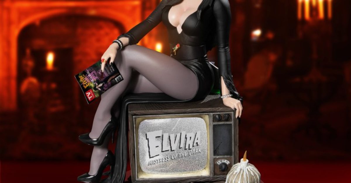 Elvira Mistress of the Dark Gets Static-6 Statue from Mezco Toyz - Vimarsana News