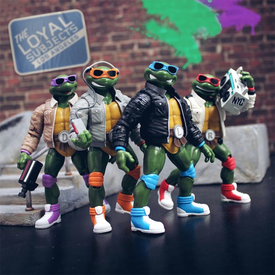 The Loyal Subjects The Loyal Subjects Teenage Mutant Ninja Turtles Battle  Action Figure Set