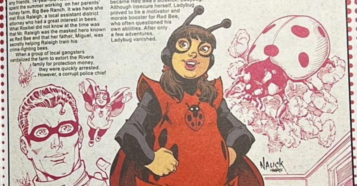 Who Is Ladybug In Dc Comics New Golden Age