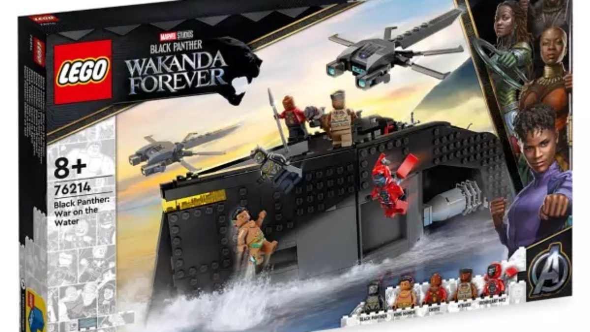 Black panther lego online ship