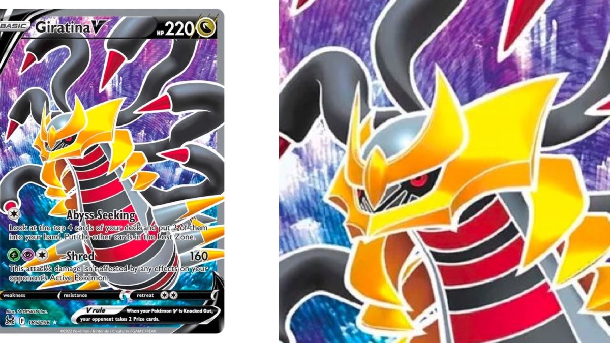 art] DAY2 of posting recolored pokemon cards. Giratina LV.X from Platinum  booster pack but shiny! : r/ShinyPokemon