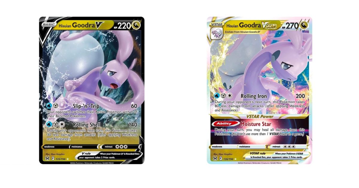 The Cards Of Pokémon TCG: Lost Origin Part 21: Hisuian Goodra VSTAR