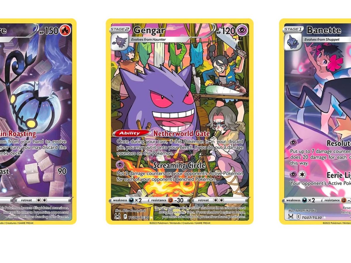 Gengar - Pokémon TCG - Psychic/Dark Type