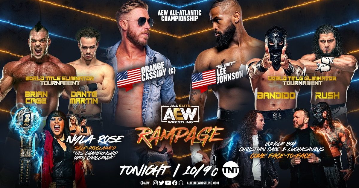 AEW Rampage Preview AllAtlantic Title On The Line on Tonight's Show