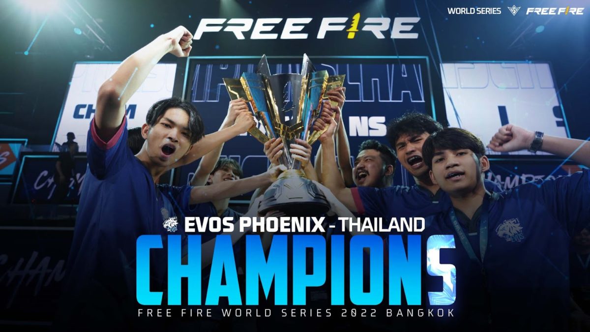 EVOS Phoenix é a campeã do Mundial de Free Fire