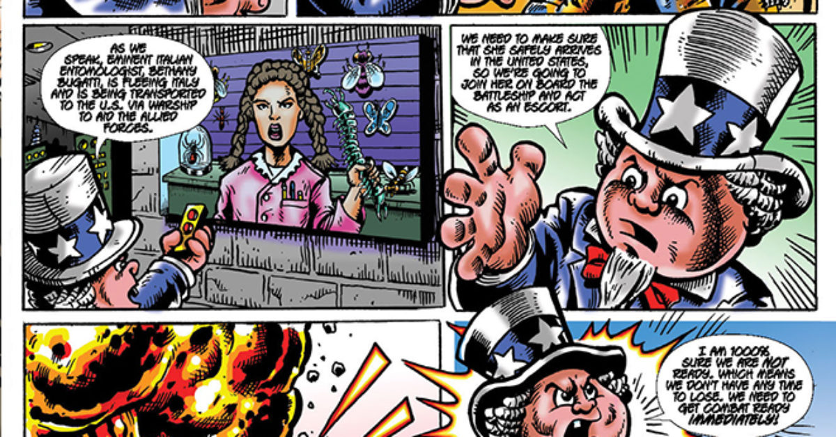 Garbage Pail Kids Origins #2 Preview: Garbage Pail Kids Go to War - Vimarsana News