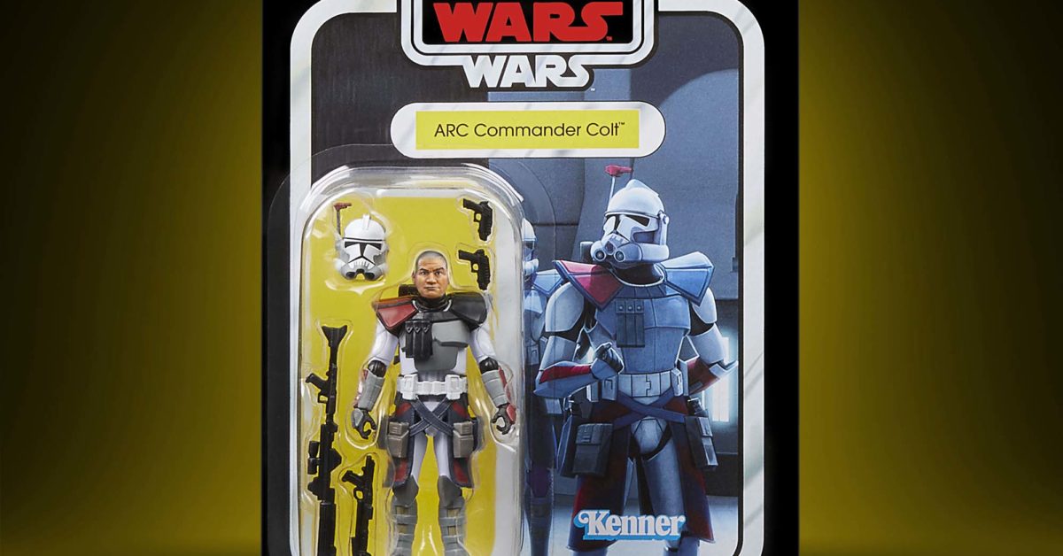 Star Wars: The Clone Wars Arc Commander Colt Deploys with Hasbro