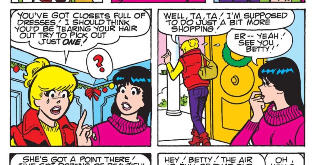 Betty & Veronica Friends Forever Christmas Party #1 Preview: Gloom - Vimarsana News