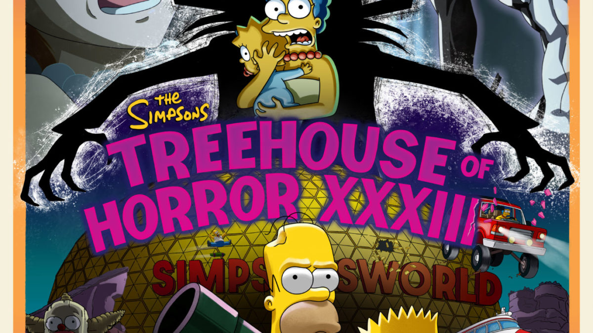 The Simpsons' Treehouse of Horror XXXIII Death Tome Clip
