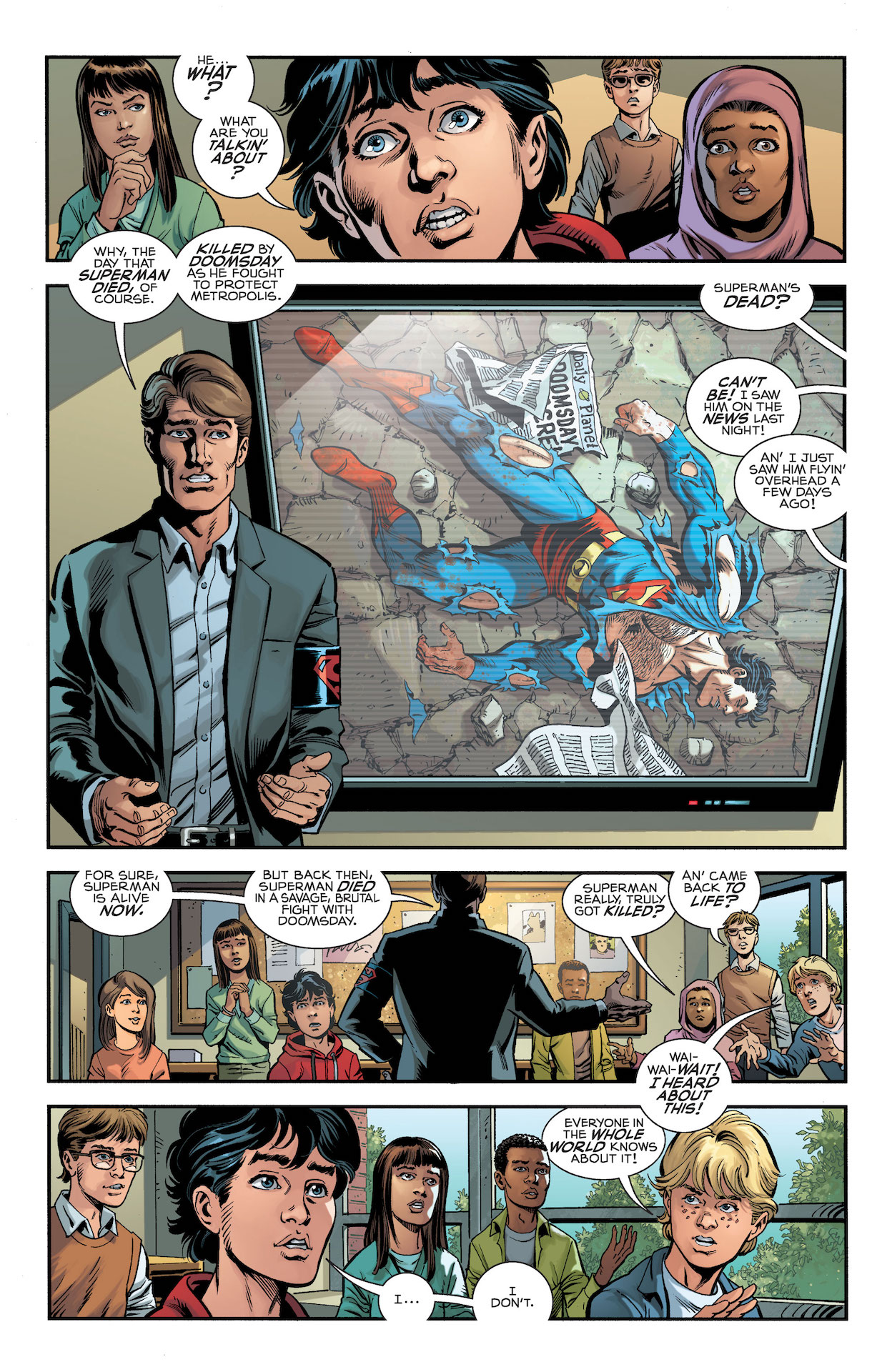 death of superman News, Rumors and Information - Bleeding Cool News And  Rumors Page 1