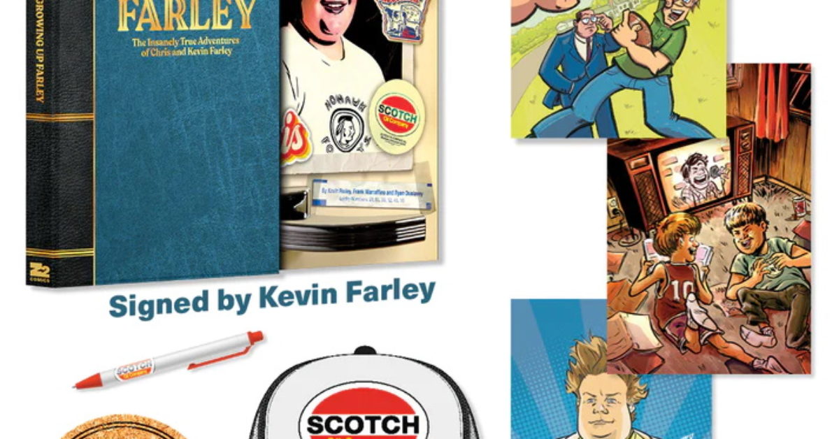 Chris Farley Gets A Comic Book Origin From Z2
