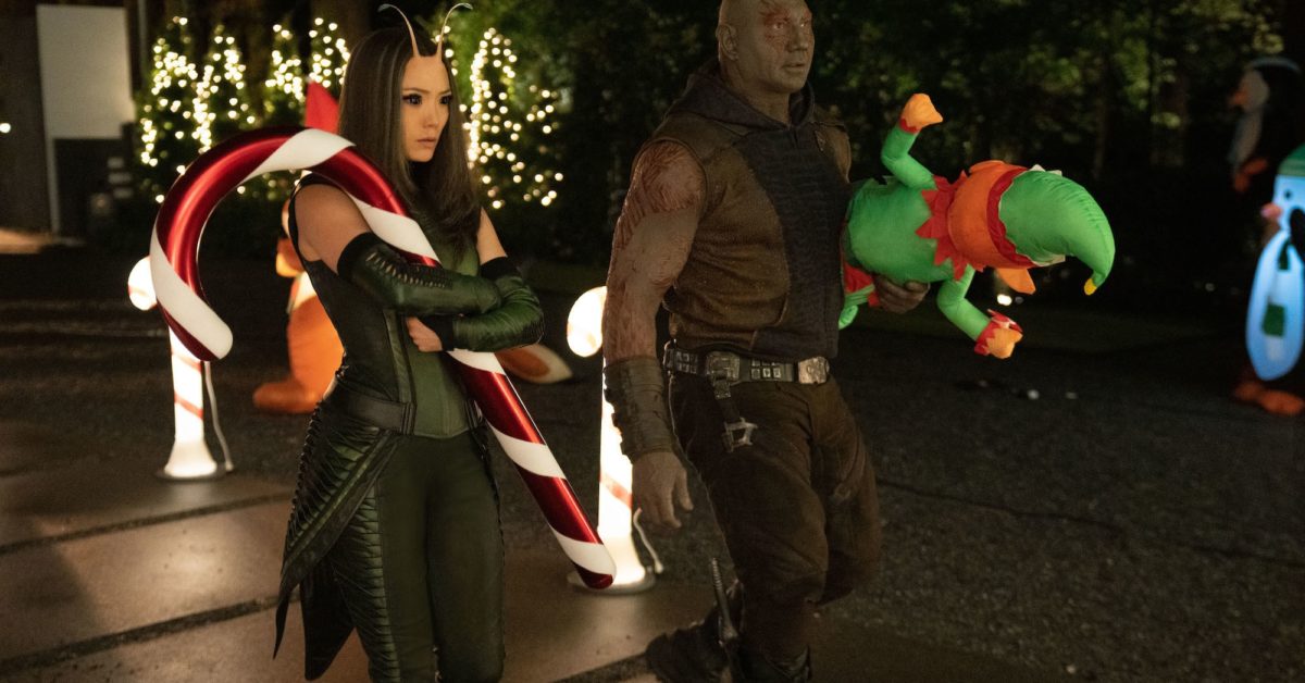 Guardians of the Galaxy Kevin Bacon "Thanks" Kidnappers Drax & Mantis