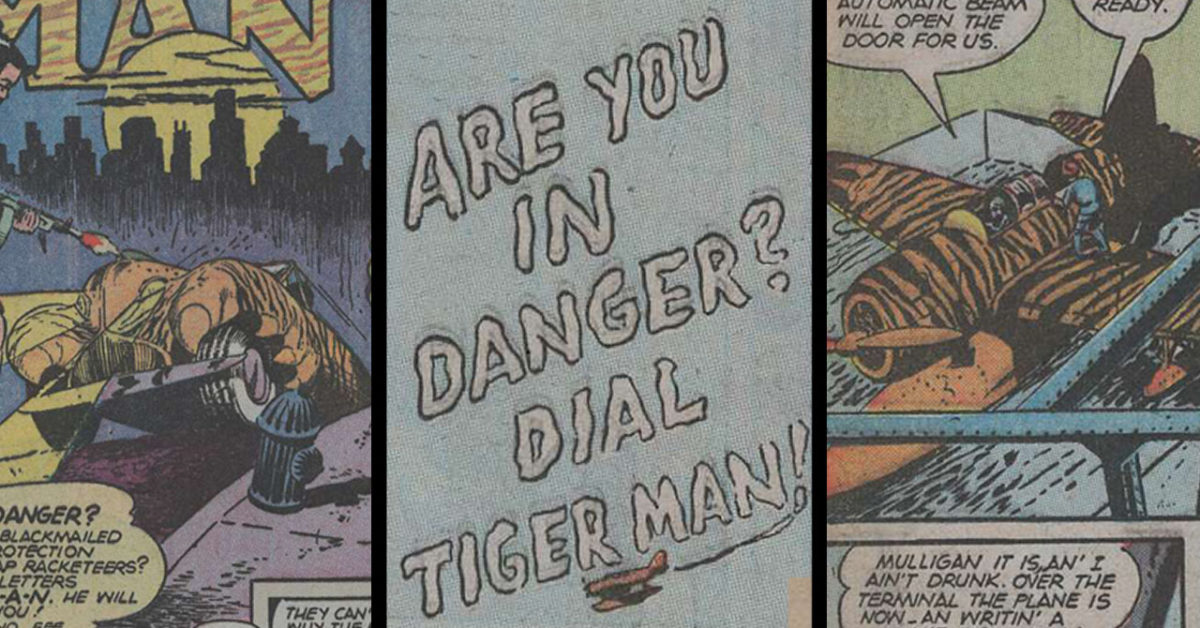 Dial “T” for Tiger Man in Fiction House’s Rangers Comics, at Auction