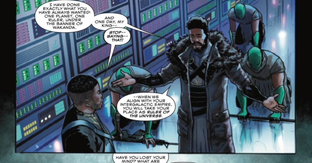 Black Panther #12 Preview: Who Doesn’t Want to Rule the Universe?