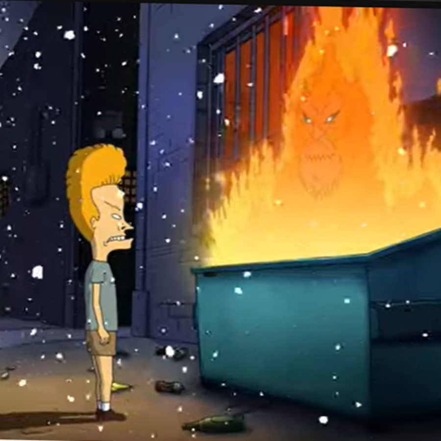 Beavis and.butthead fire gif (76) фото