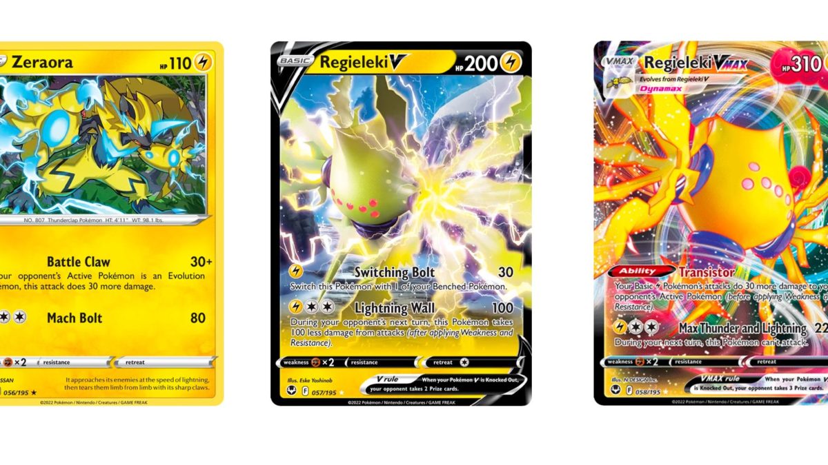 The Cards Of Pokmon TCG: Silver Tempest Part 13: Regieleki VMAX