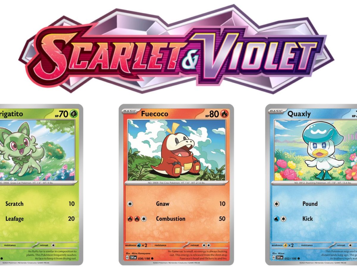 Pokemon TCG Reveals New Card Type for Pokemon Scarlet and Violet