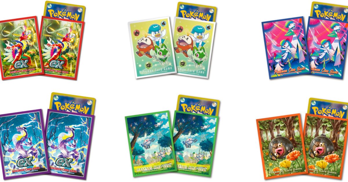 Pokémon TCG Japan Reveals Scarlet & Violet-Themed Merch Drop - Vimarsana News