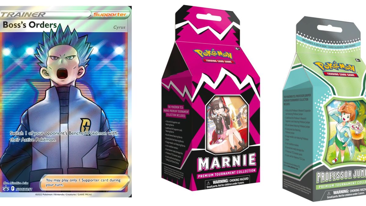 Pokémon TCG Announces Cyrus & Klara Premium Tournament Collections