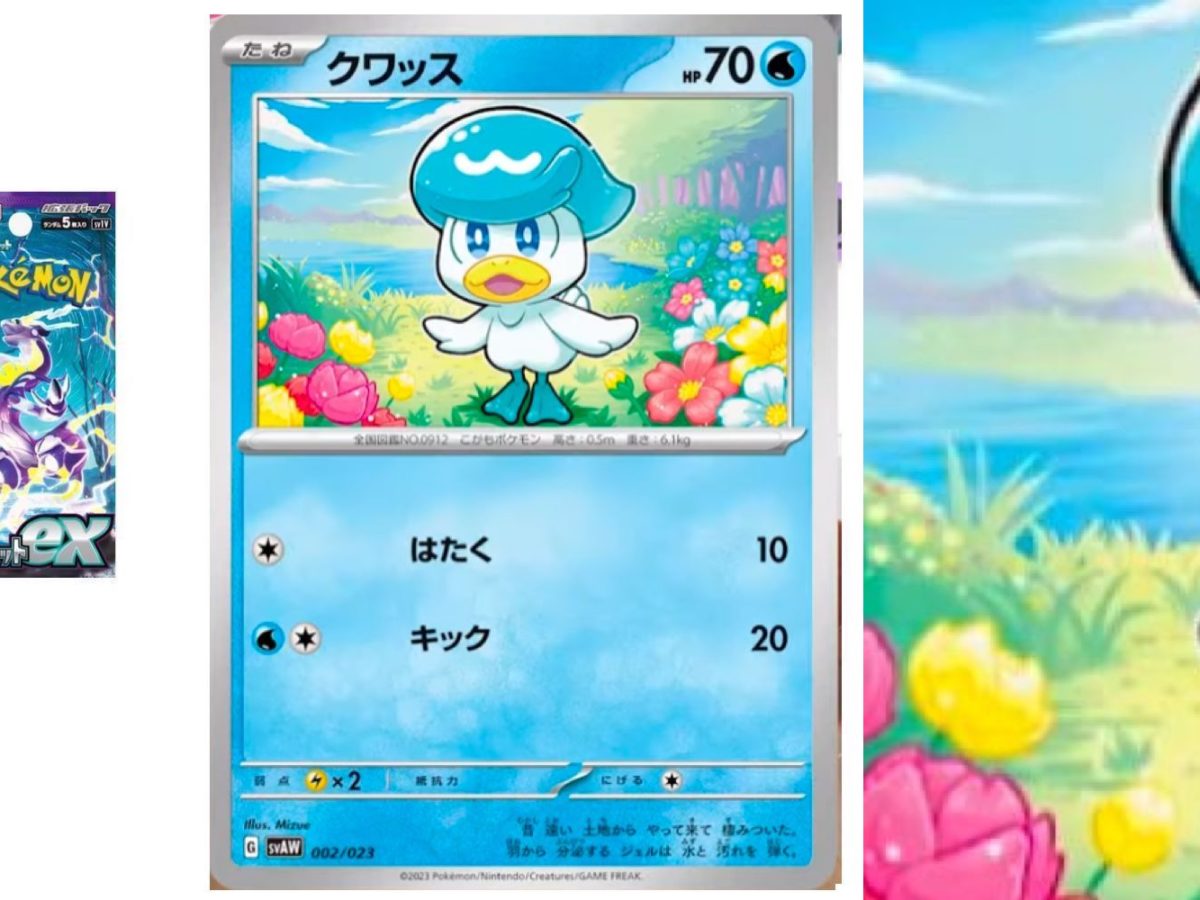 Pokémon TCG Japan: Scarlet & Violet Ex Preview: Quaxly