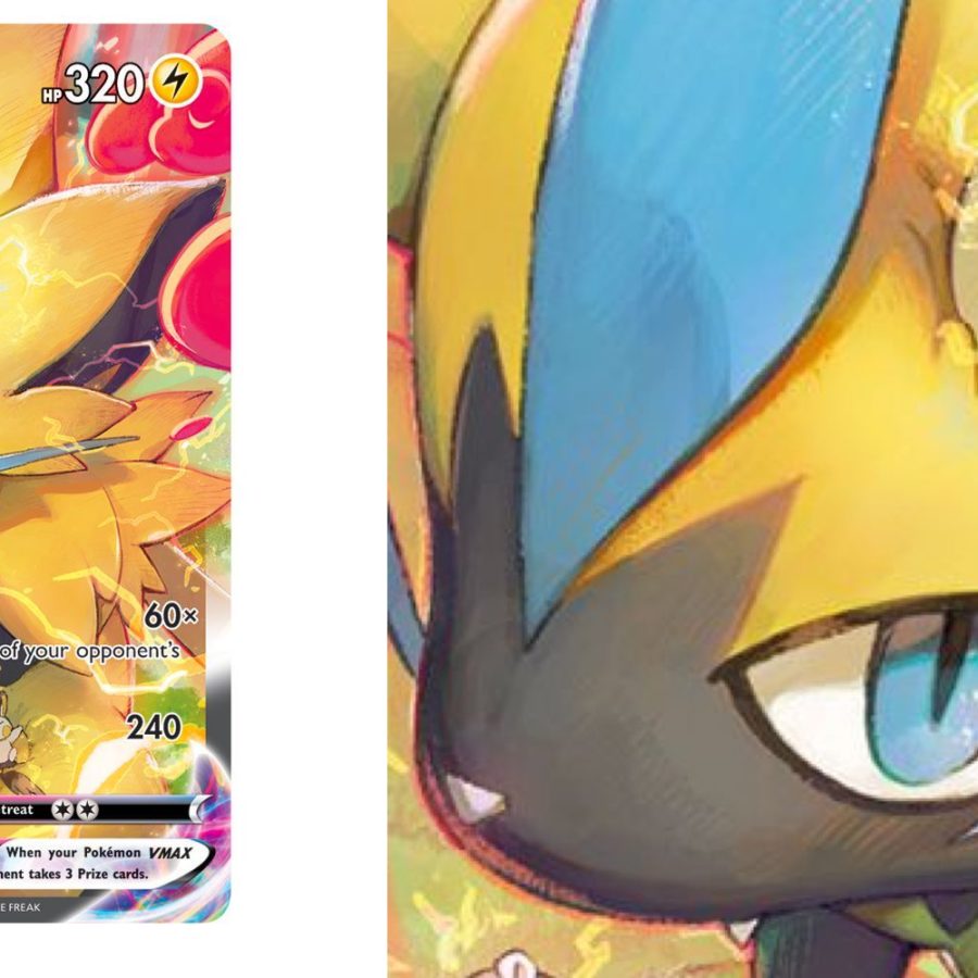 Pokémon TCG: Crown Zenith's English Zeraora VMAX Revealed